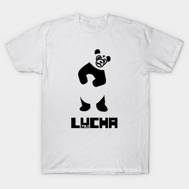 PANDA LUCHADOR T-Shirt by RK58